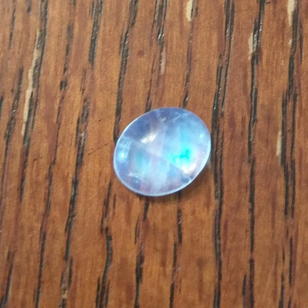 4.38ct MOONSTONE EXCELLENT BLUE GREEN COLOR