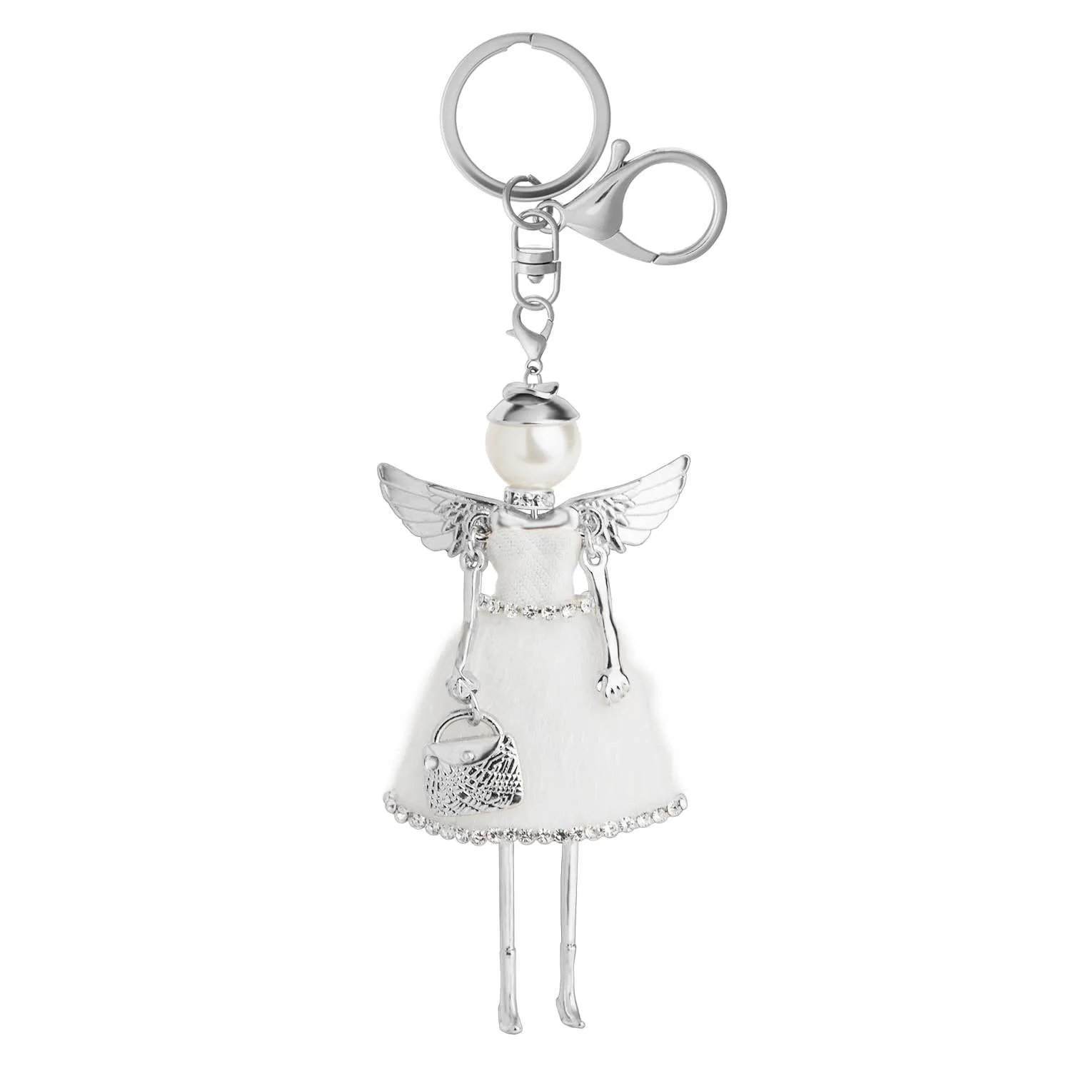 Angel Key Fob + Bag Charm