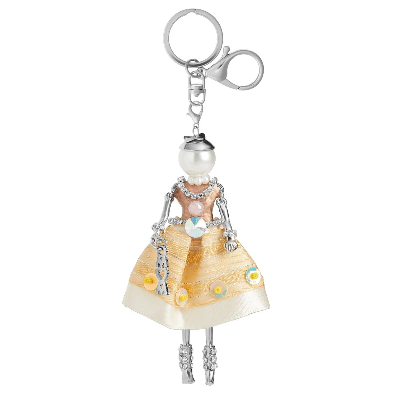 Angel Key Fob + Bag Charm