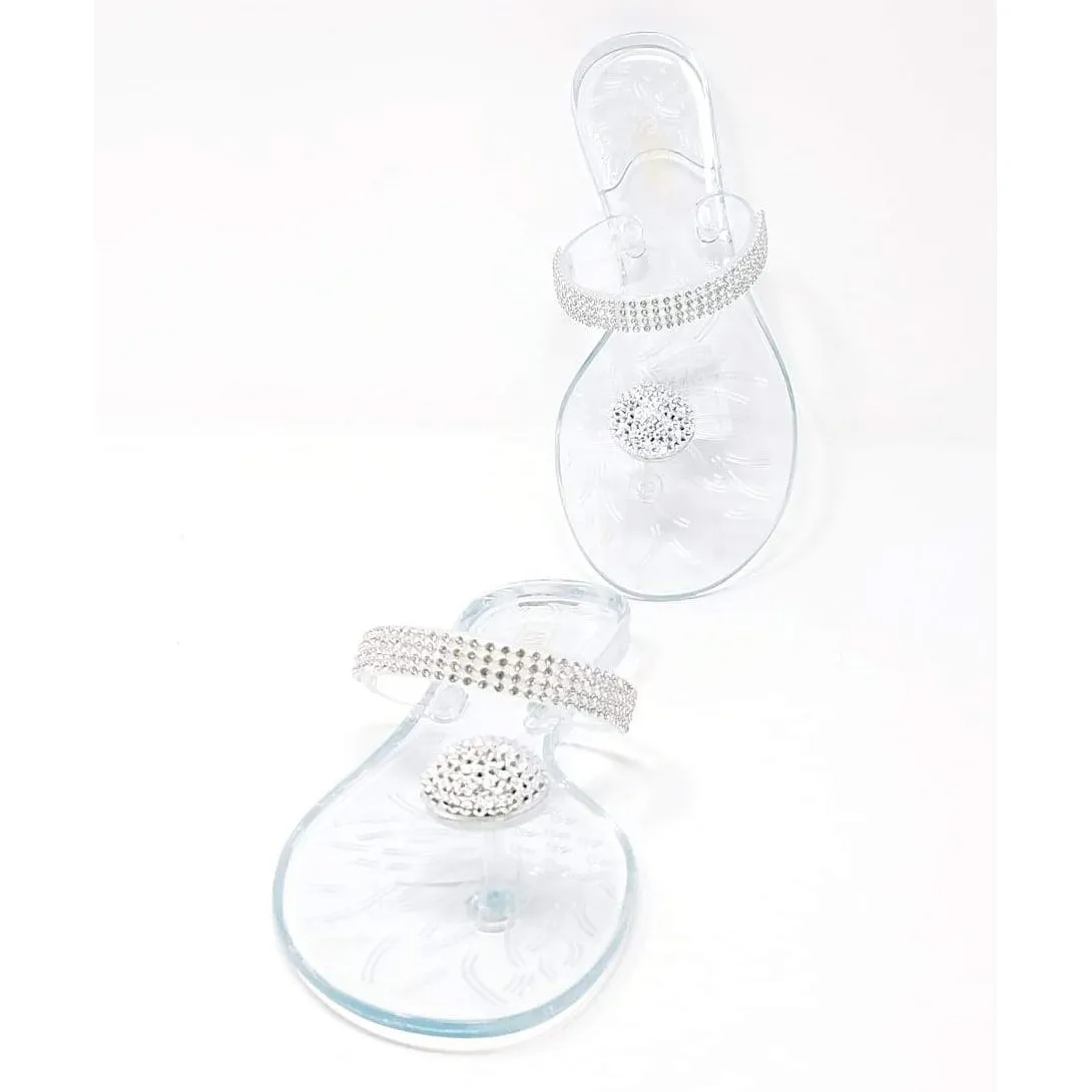 Ann More Milan Jelly Sandal Clear