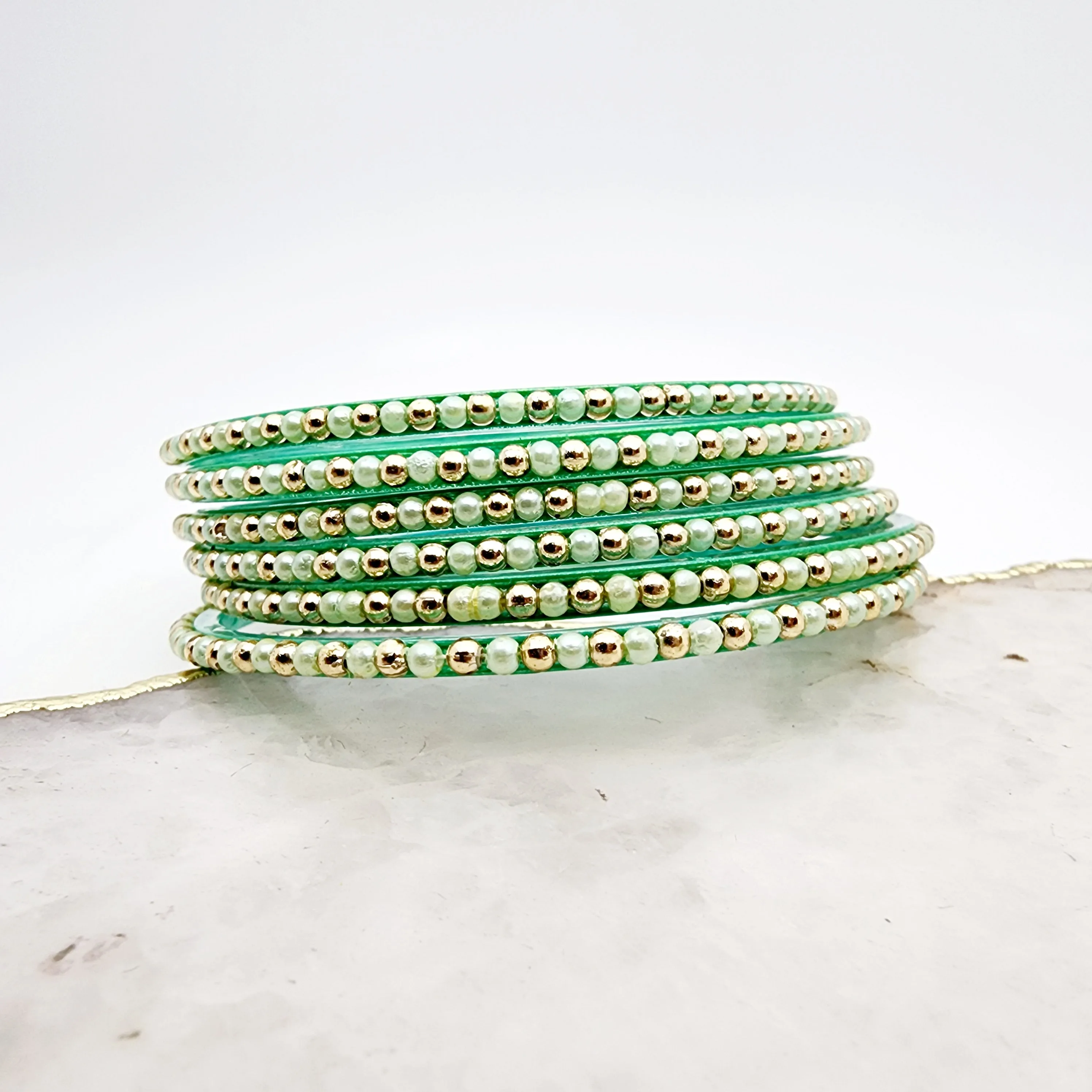 Aubrey - Glass Bangles