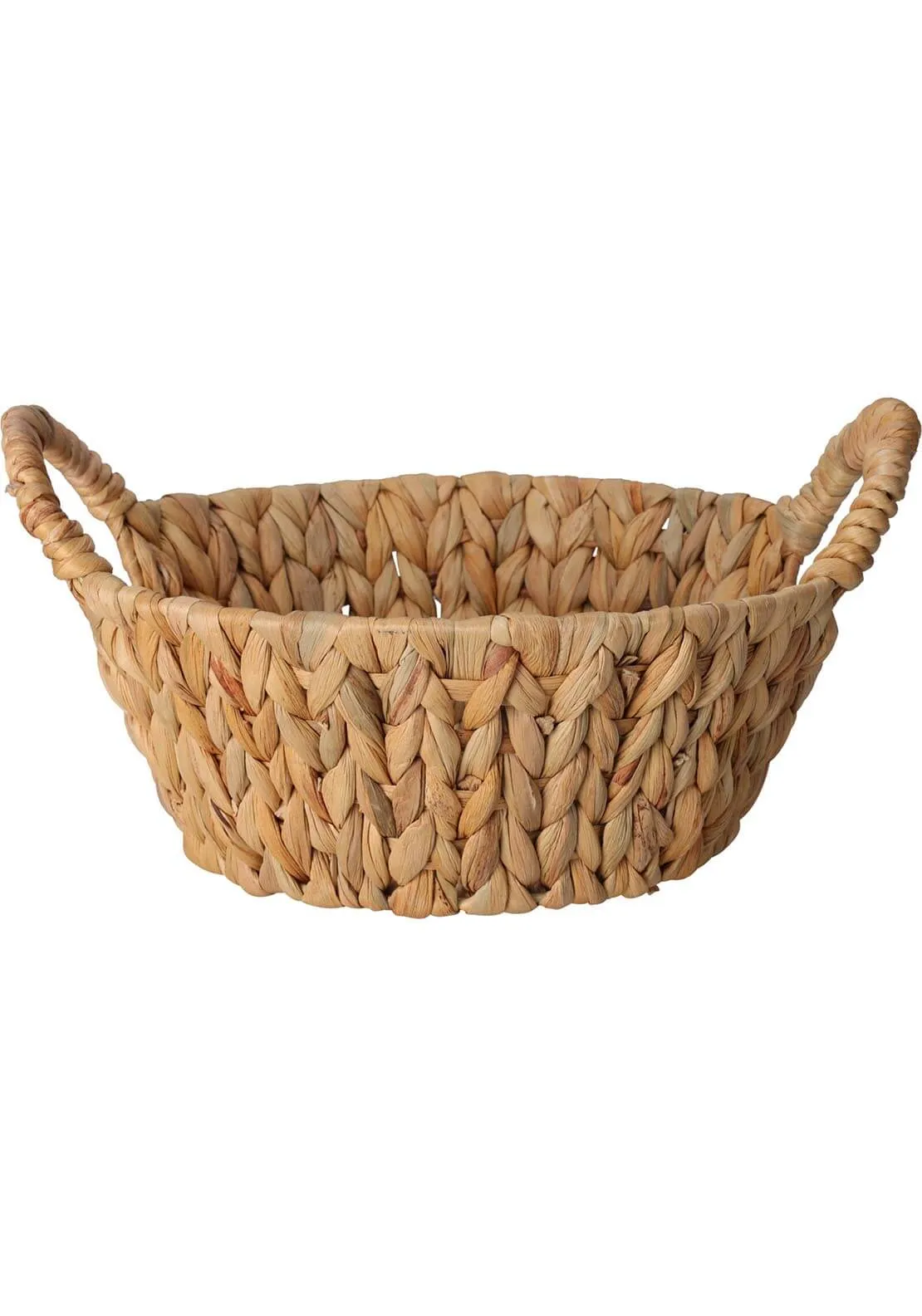 Basket Round With Handles