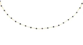 Beaded Choker - Black