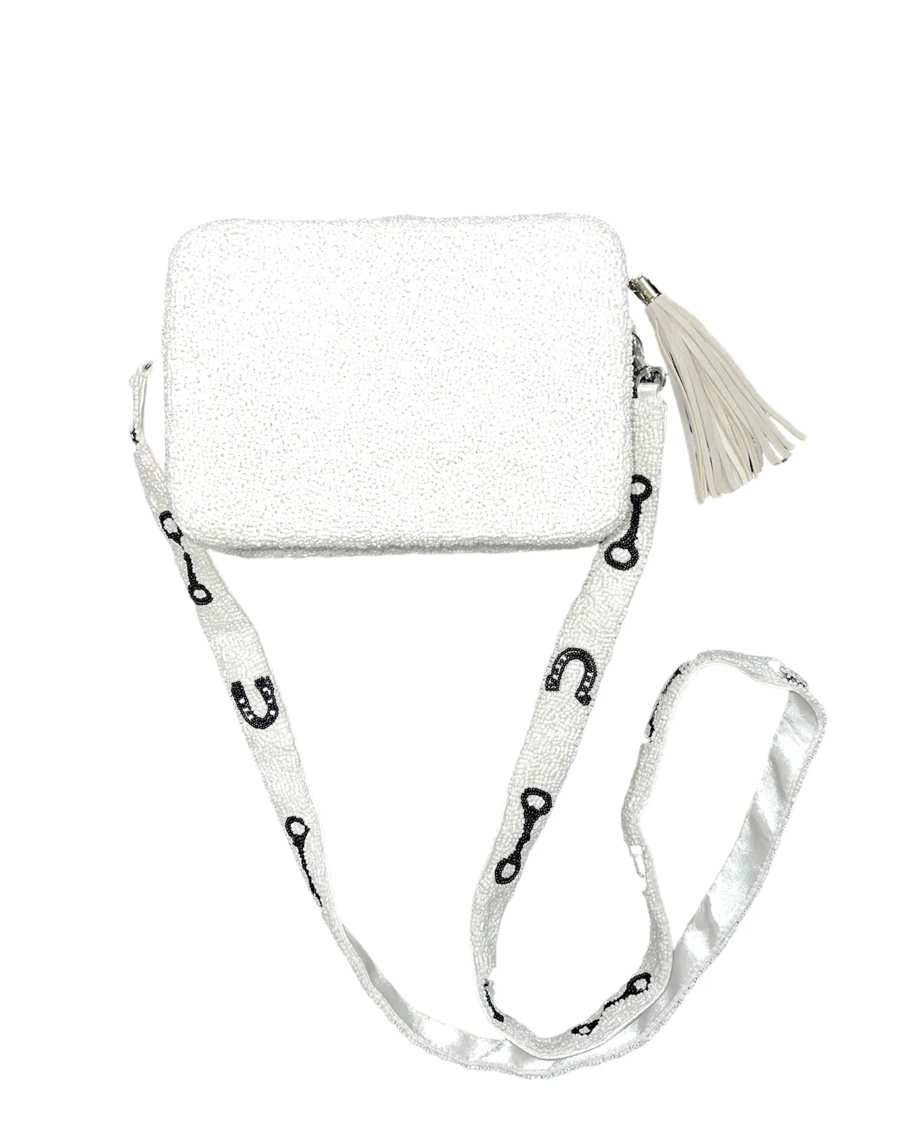 Beaded Stirrup Clutch