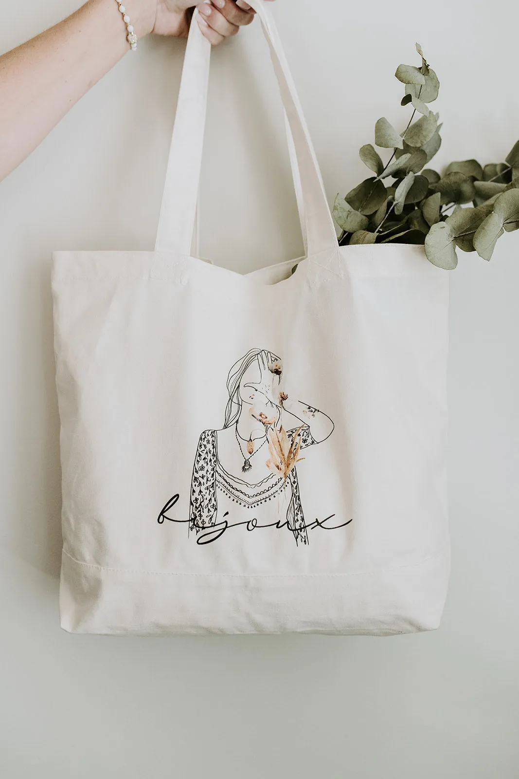 Bijoux Canvas Tote Bag