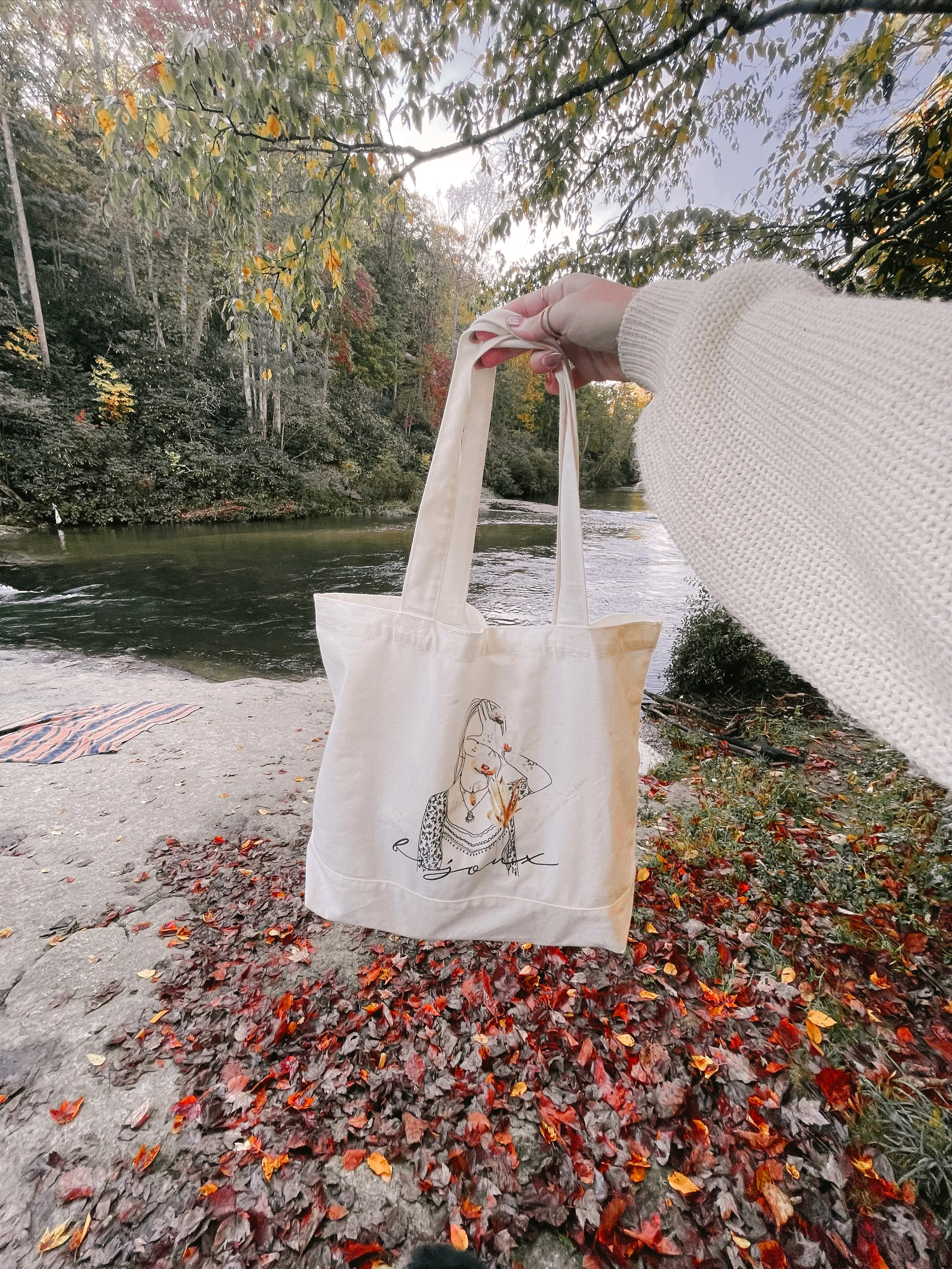 Bijoux Canvas Tote Bag