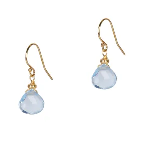 Blue Topaz Lovely Earrings