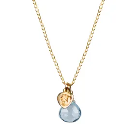 Blue Topaz Lovely Pendant