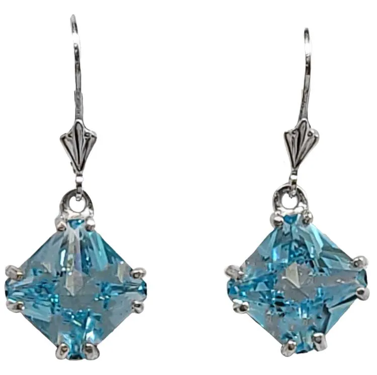 Blue Topaz Magician Stone? Earrings