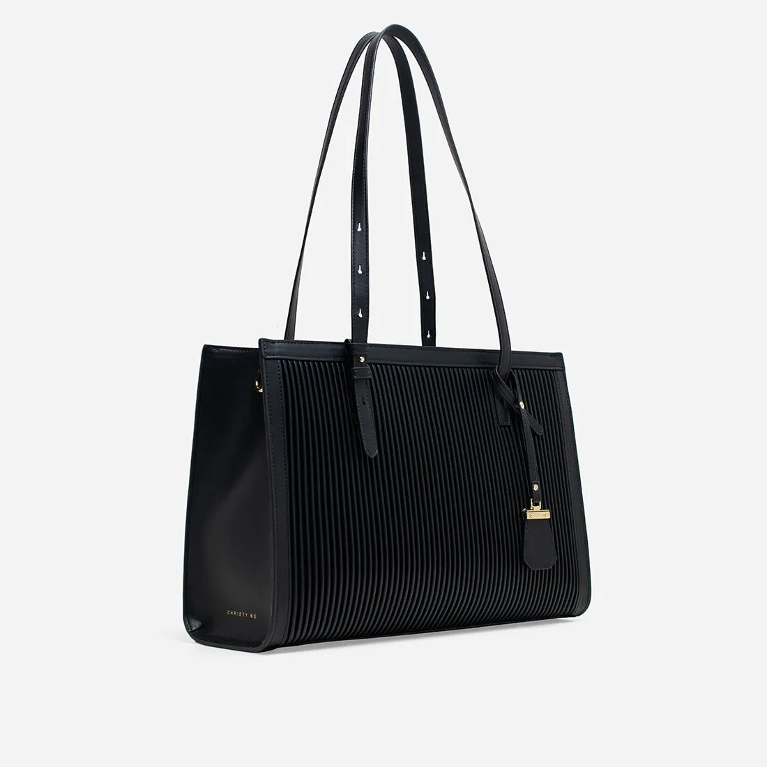 Brie Pleated Tote Bag