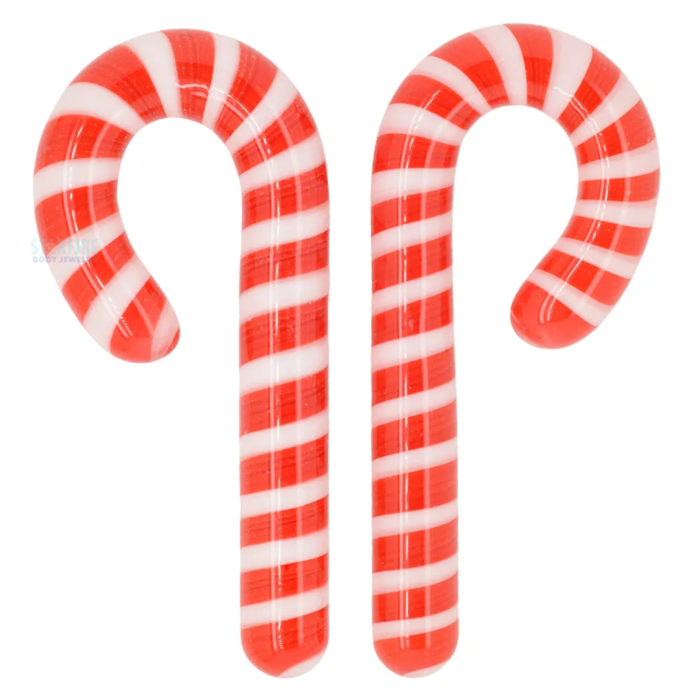 Candy Cane Glass Forms