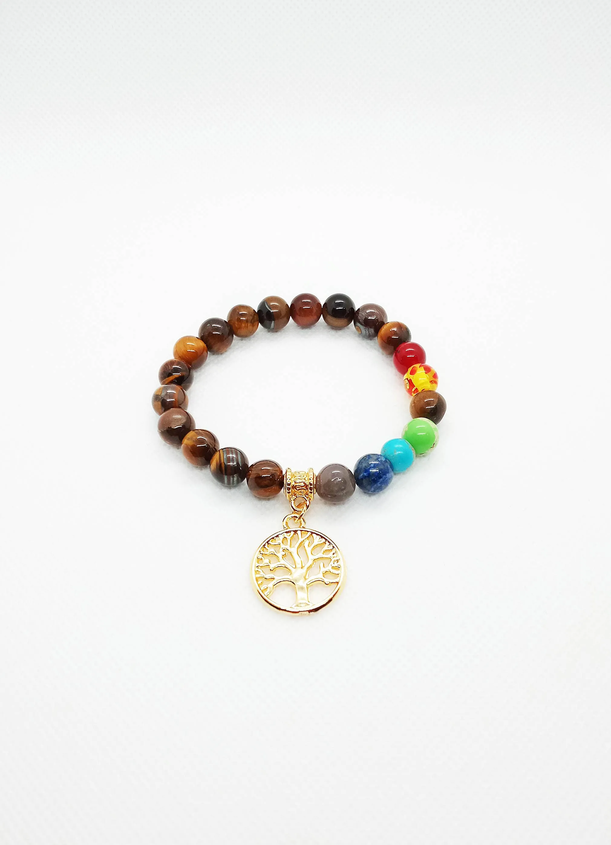 Chakra LifeTree Semi Precious Handmade Natural Bracelets