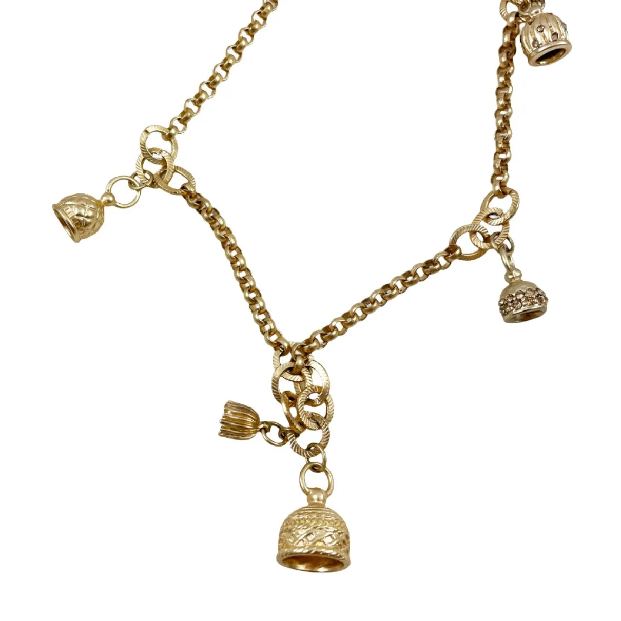 Chico's Long Gold Tone Necklace