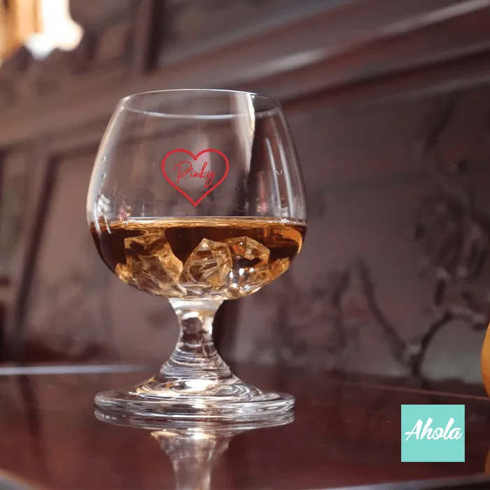 【Cognac】Personalizable Brandy Glass 刻字白蘭地酒杯