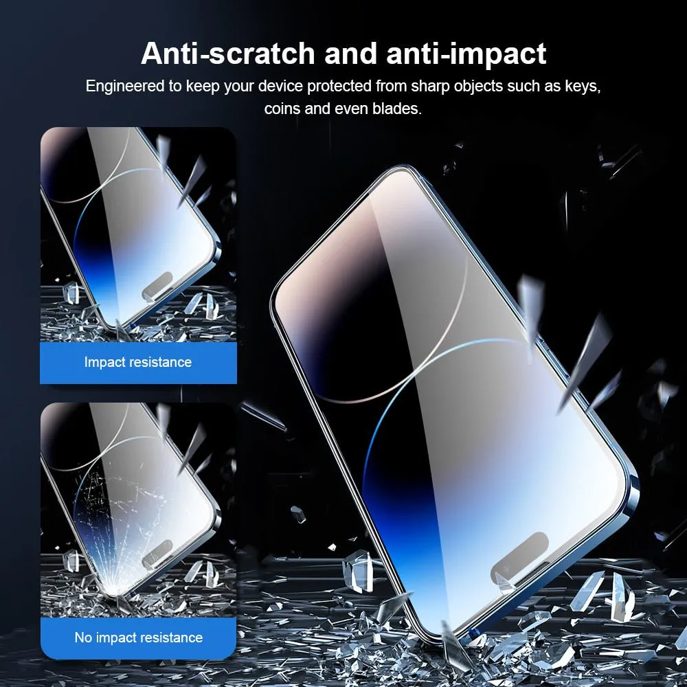 Curved Anti-Static Tempered Glass Screen Protector for iPhone 14 Pro