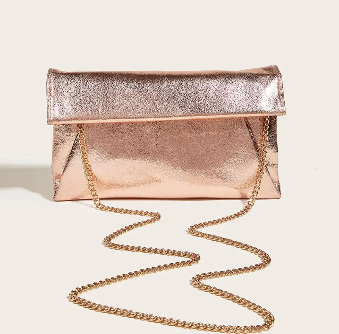 Friday Rosegold Clutch