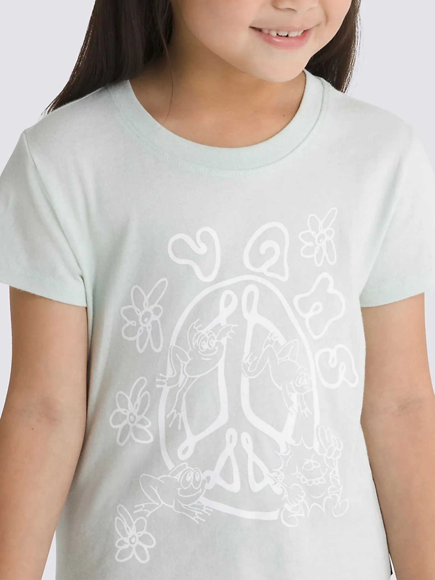 Frog Peace T-Shirt (Girls 2-7)