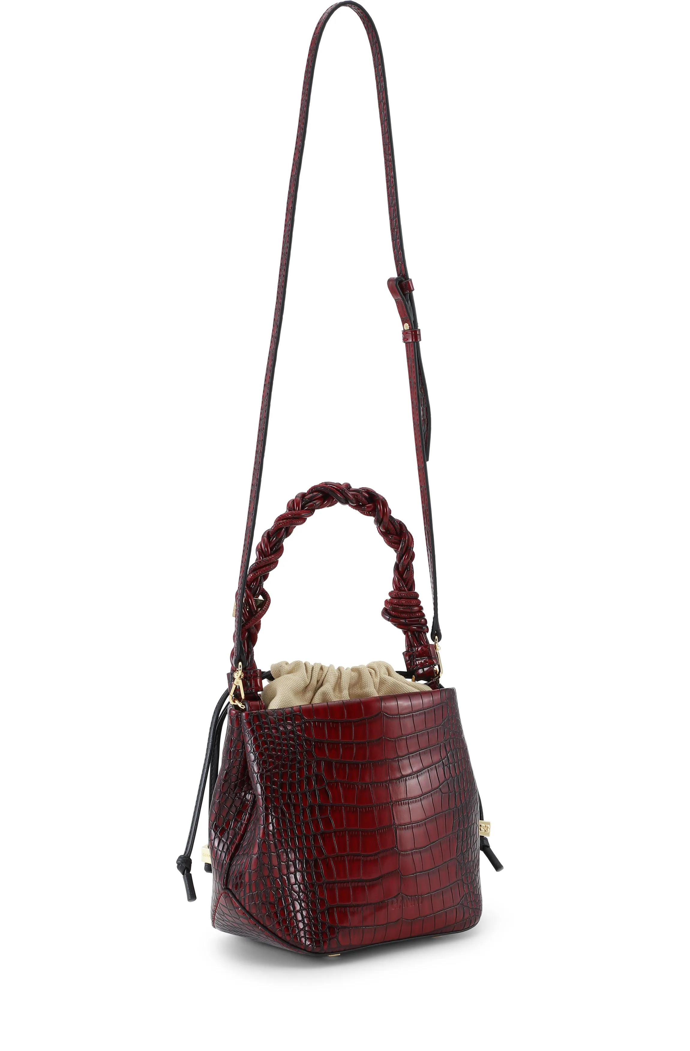 GANNI BOU BUCKET BAG