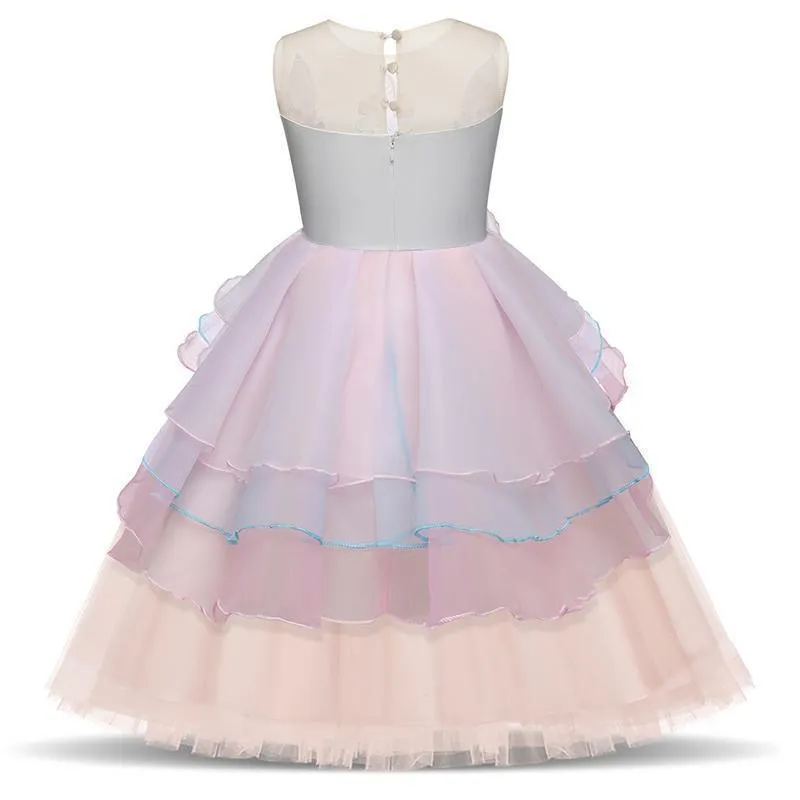 Girls Dress, Fairy Party Dress, Sleeveless