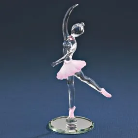 Glass Ballerina Figurine