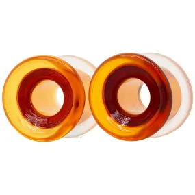 Glass Eyelets - Amber