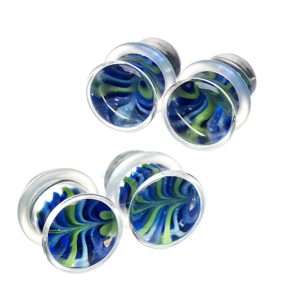 Glass Feather Plugs