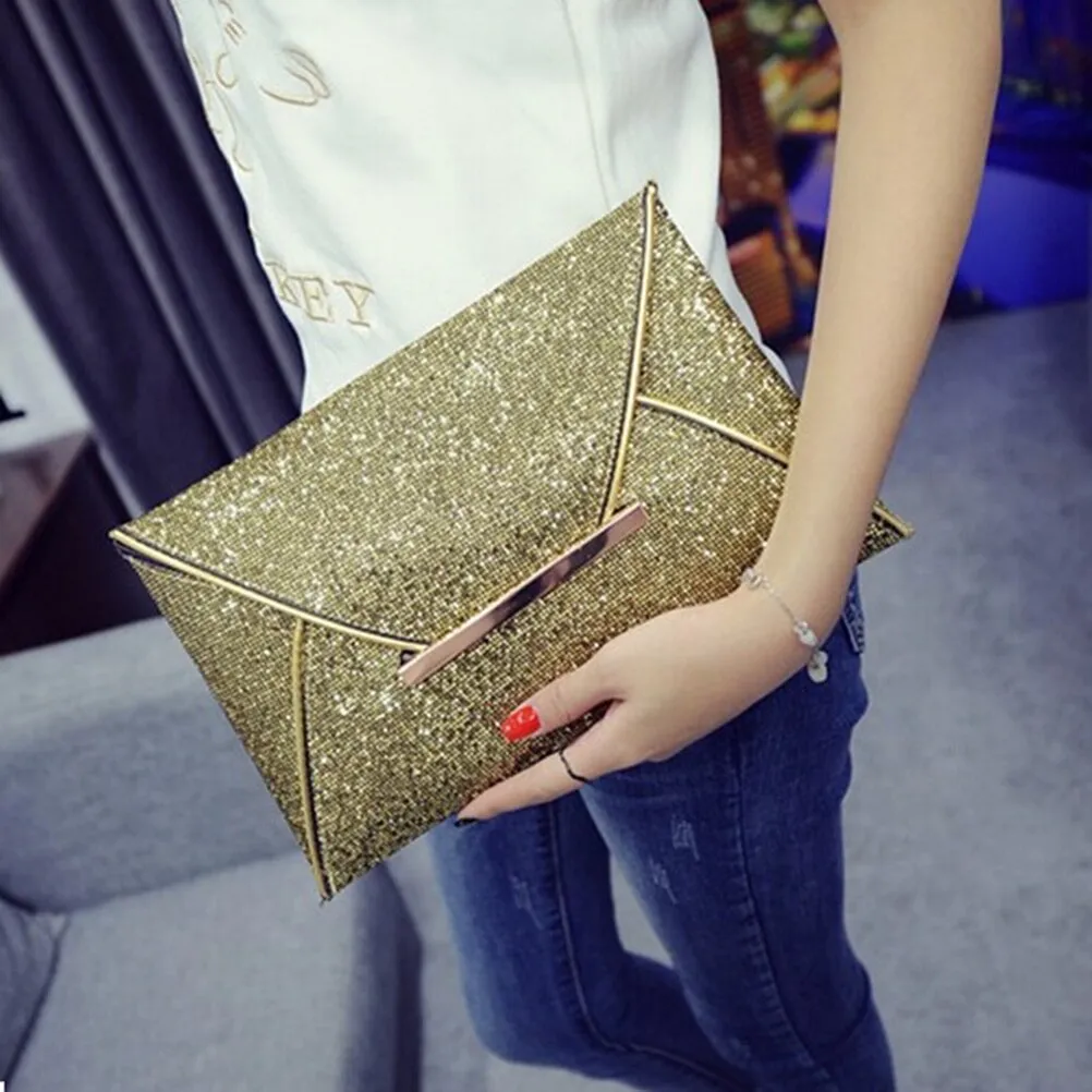 Glitterati Envelope Clutch