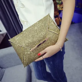 Glitterati Envelope Clutch