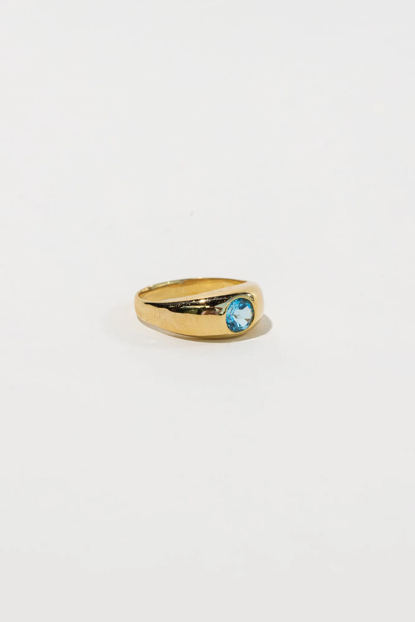 Gypsy Ring - Blue Topaz