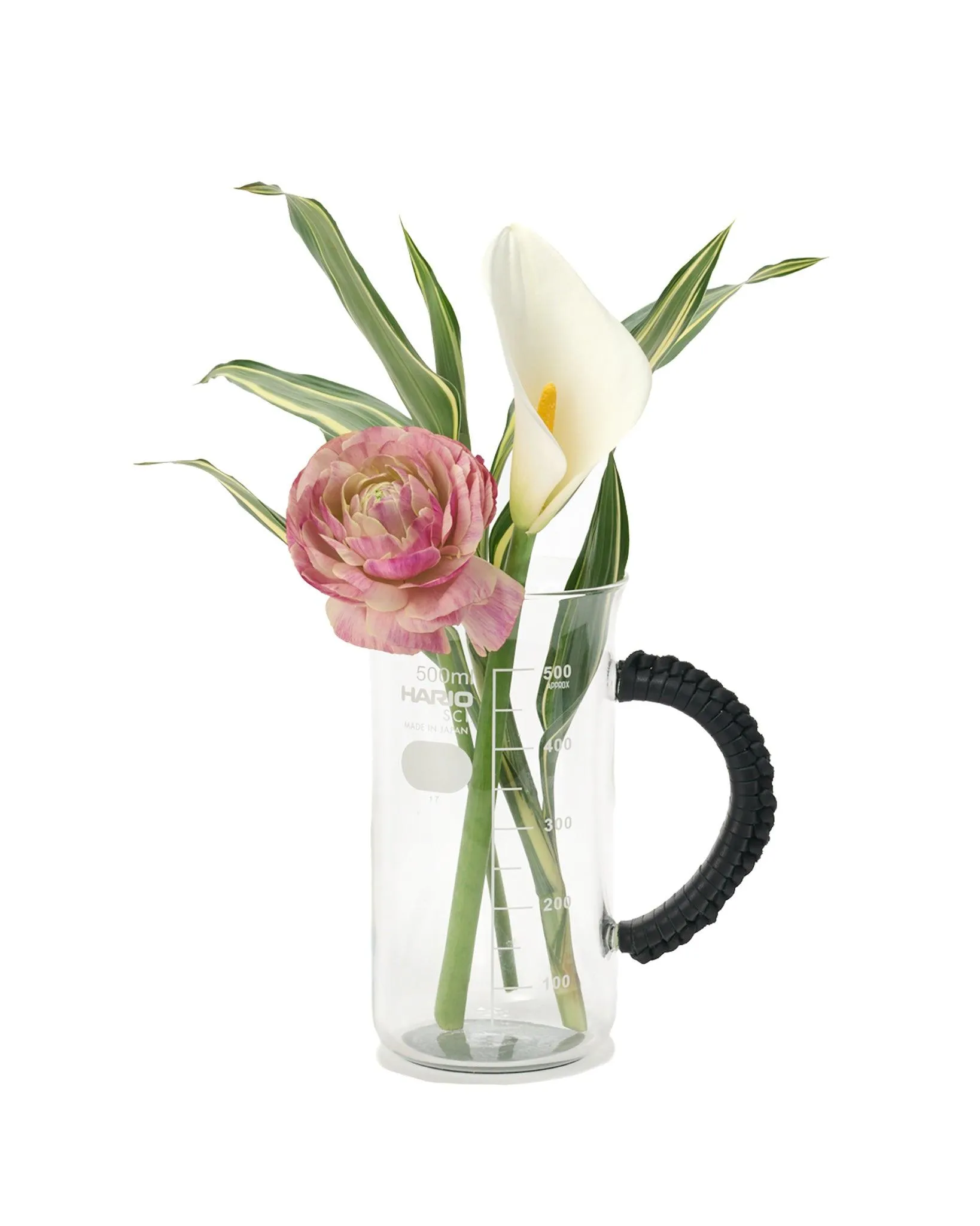 Handle Beaker/500Ml Vase Black