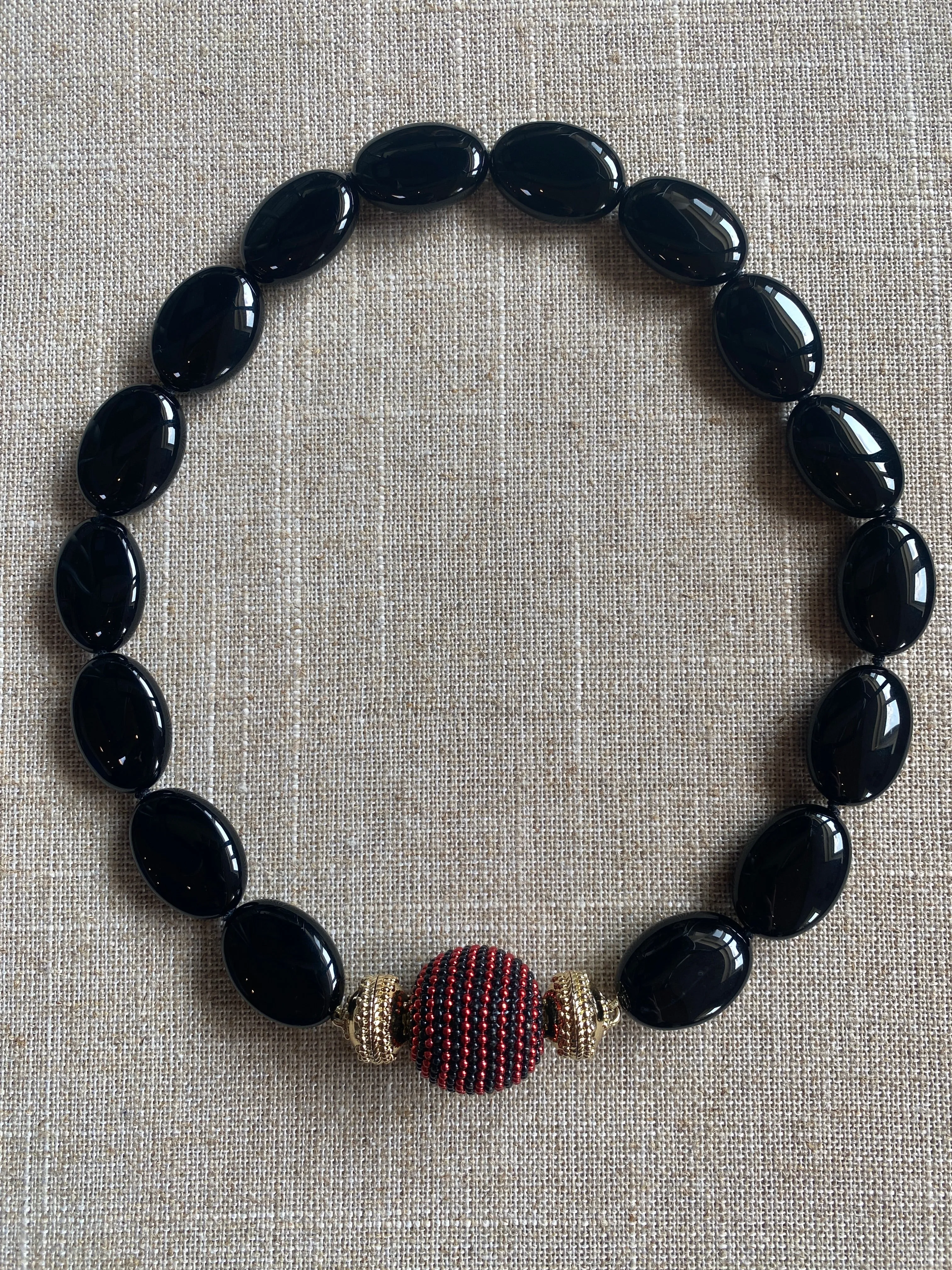 Helen Black Onyx Necklace