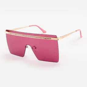 iLLASPARKZ Rhinestone Embellished Sunglasses