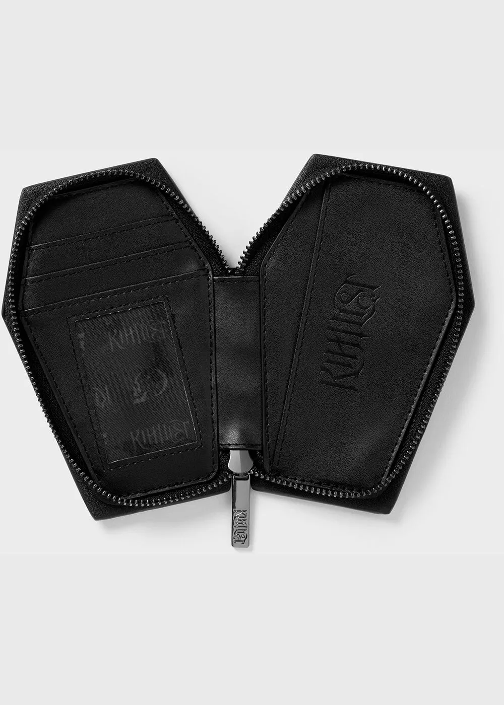 Killstar Kihilist Carried To The Grave Coffin Wallet Black