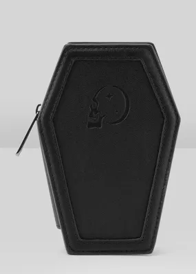 Killstar Kihilist Carried To The Grave Coffin Wallet Black