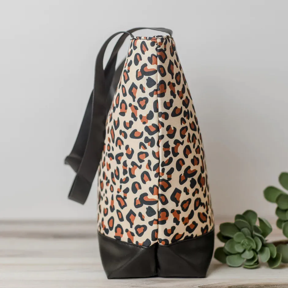 Leopard Small Tote Bag