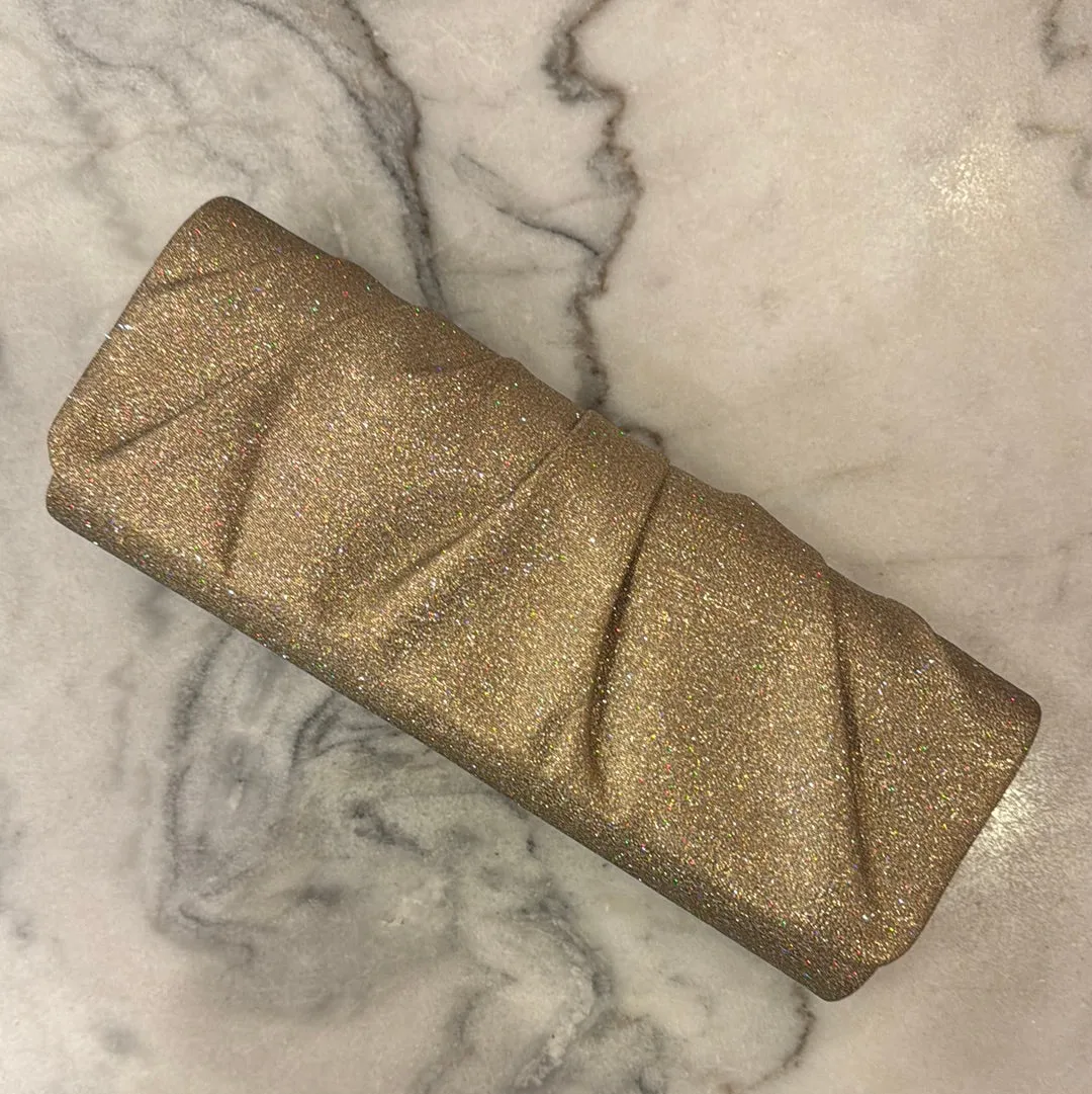 Loriene Gold Clutch