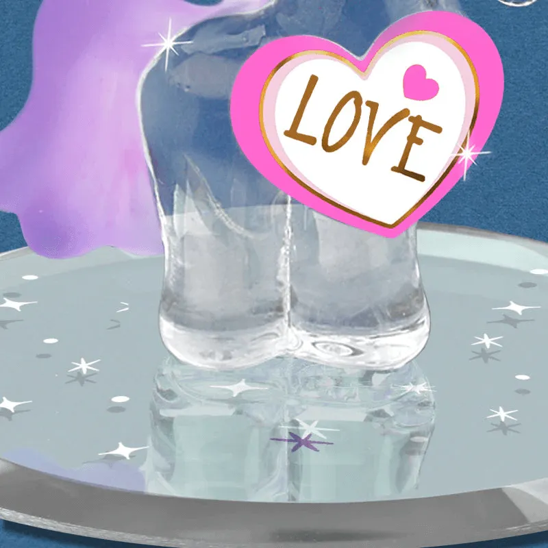 Love Glass Unicorn Figurine