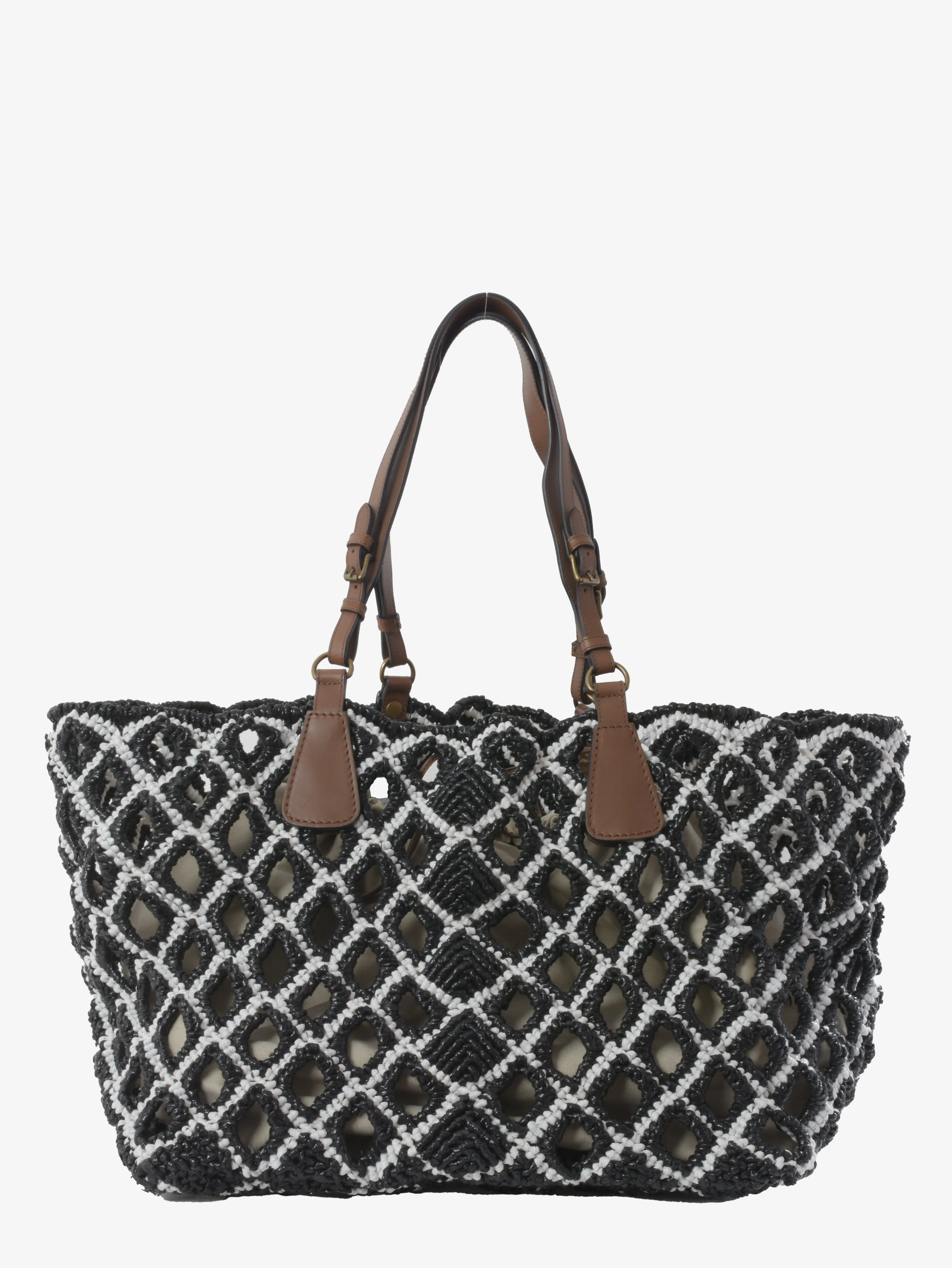 Marni Maxi Woven Tote Bag