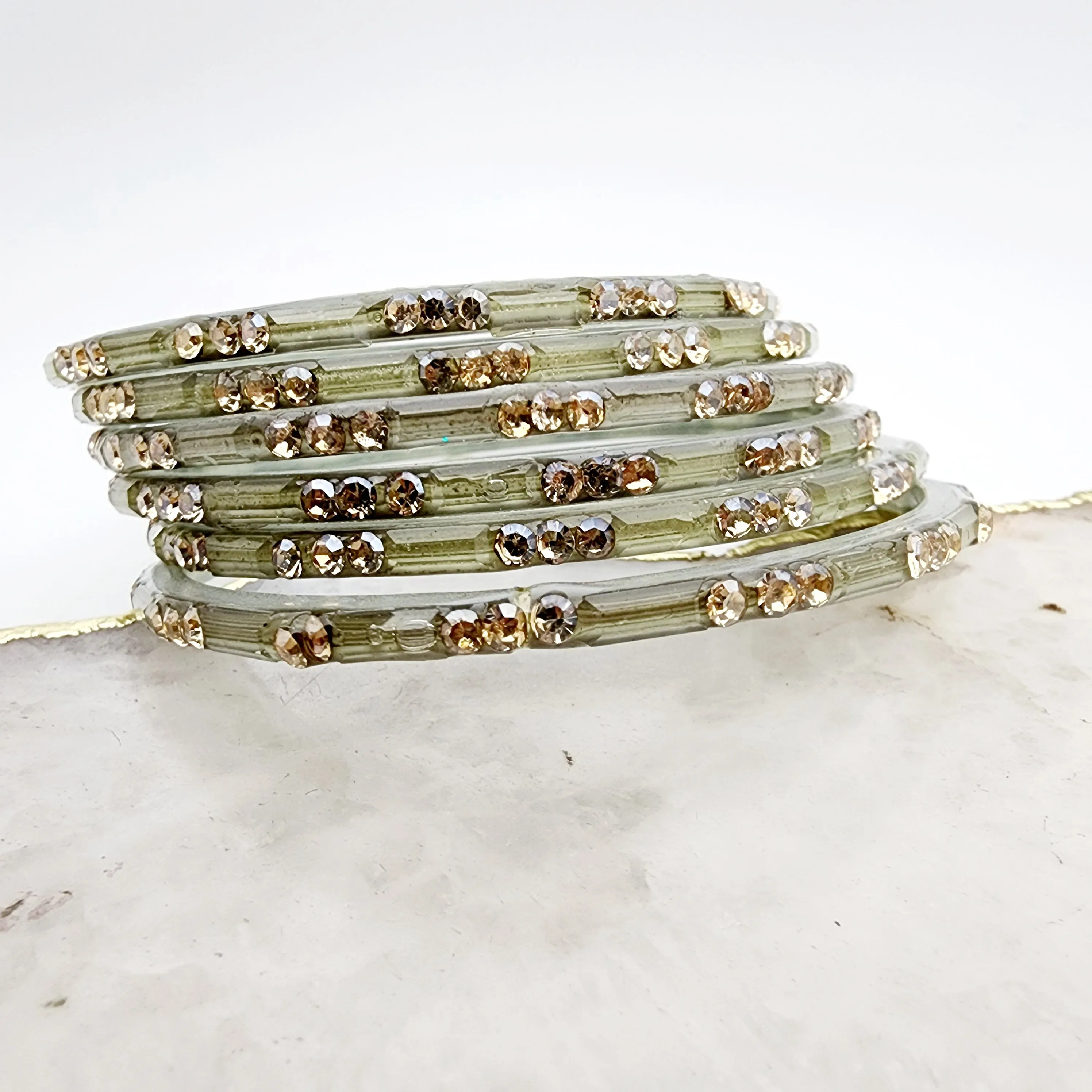 Maya - Glass Bangles