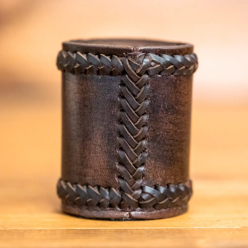 Mjolnir Leather Dice Shaker