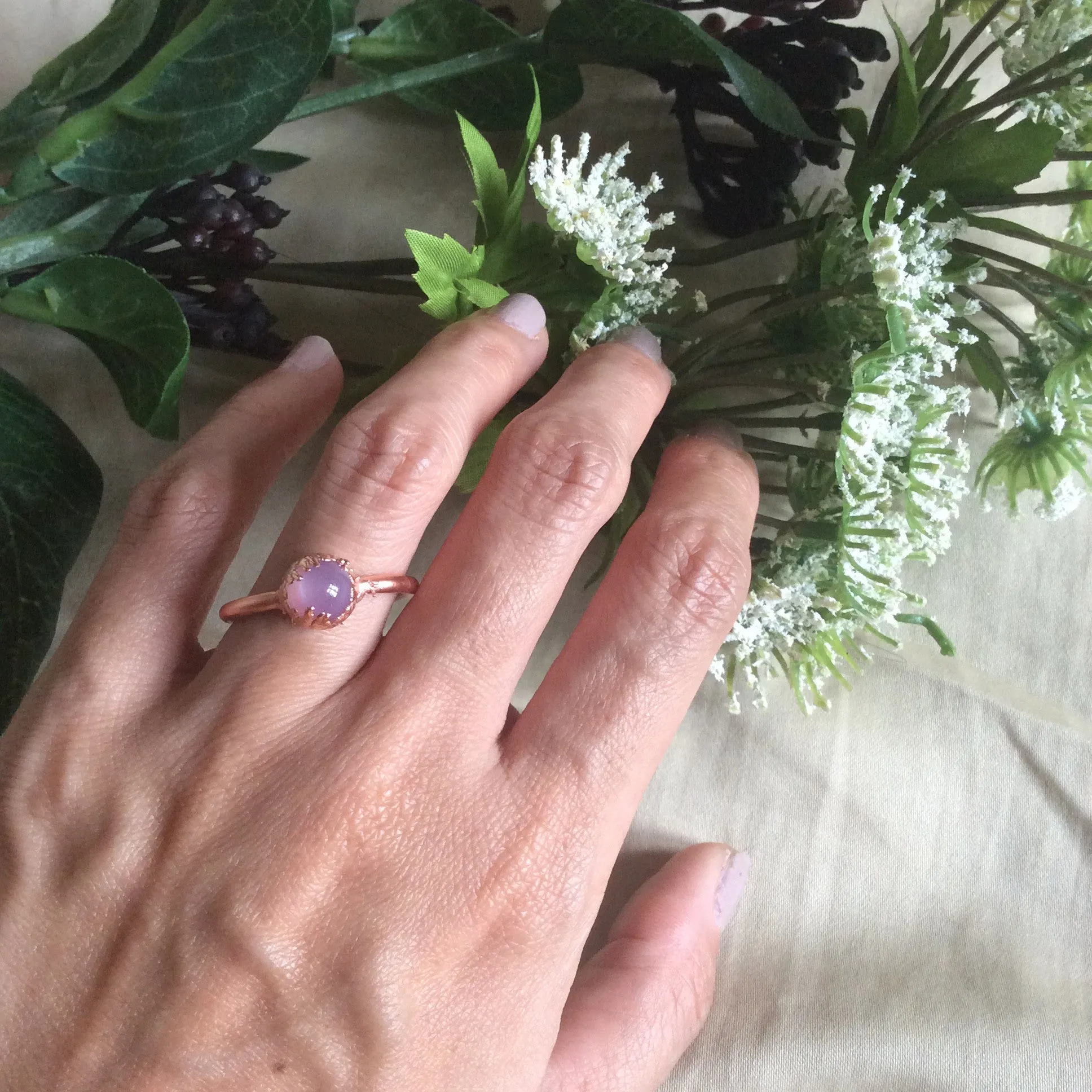 Moonstone Stack Ring