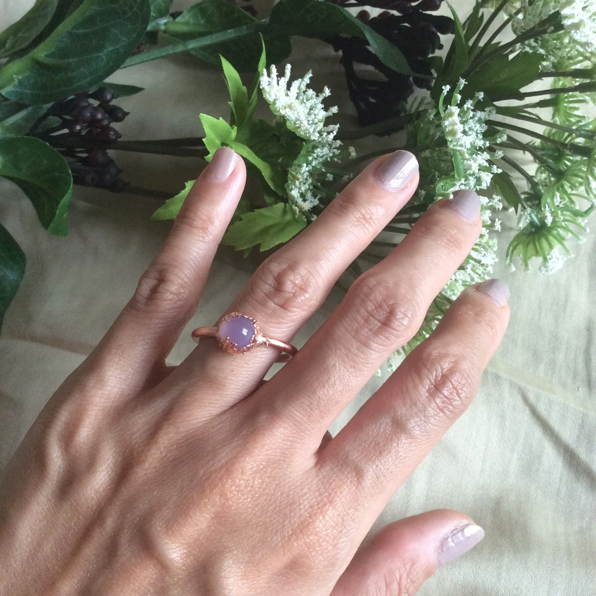 Moonstone Stack Ring