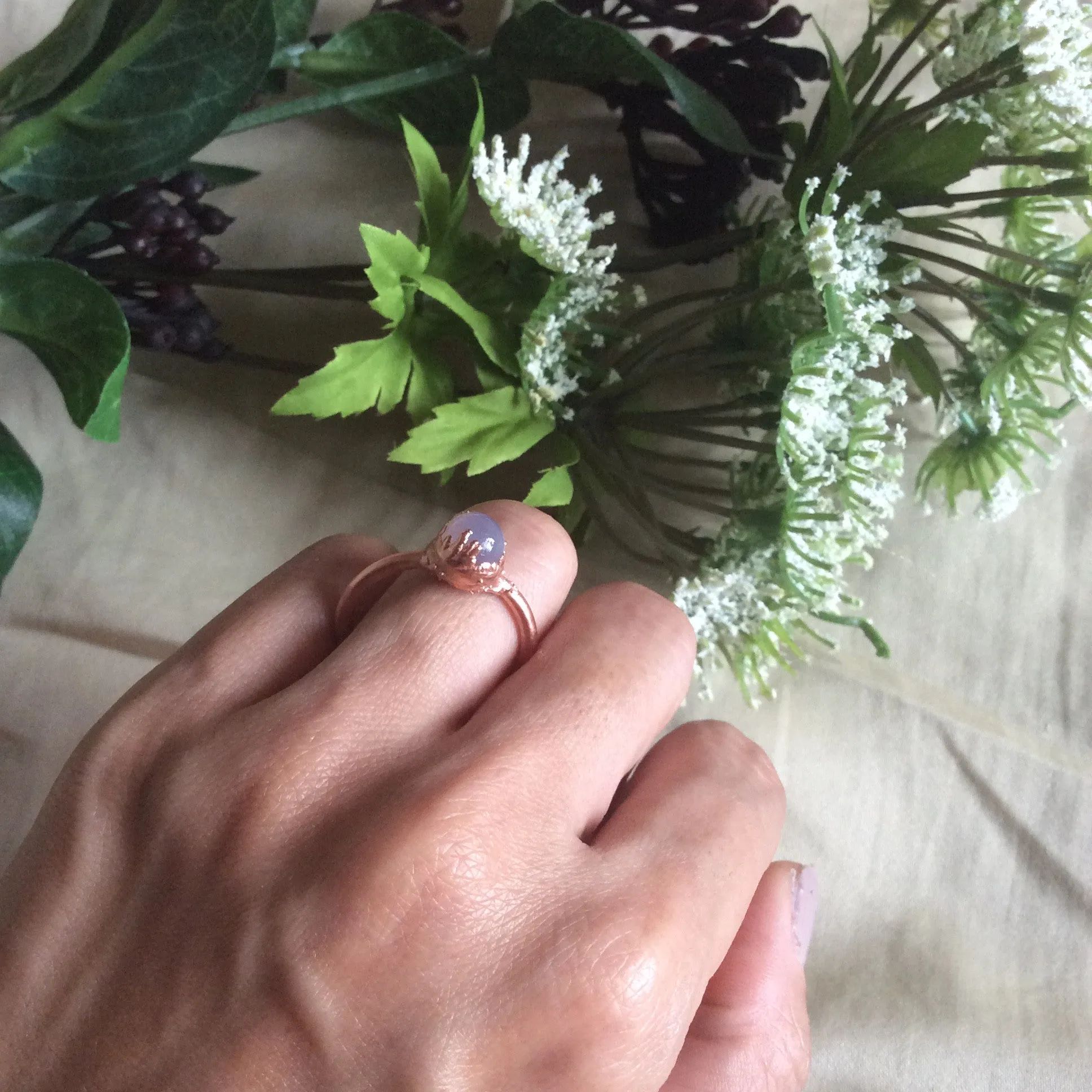 Moonstone Stack Ring