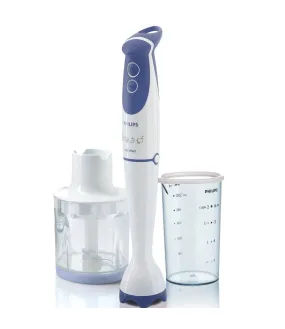 Philips HR1363-04 Daily Collection Hand Blender 600-Watt with Chopper and Beaker