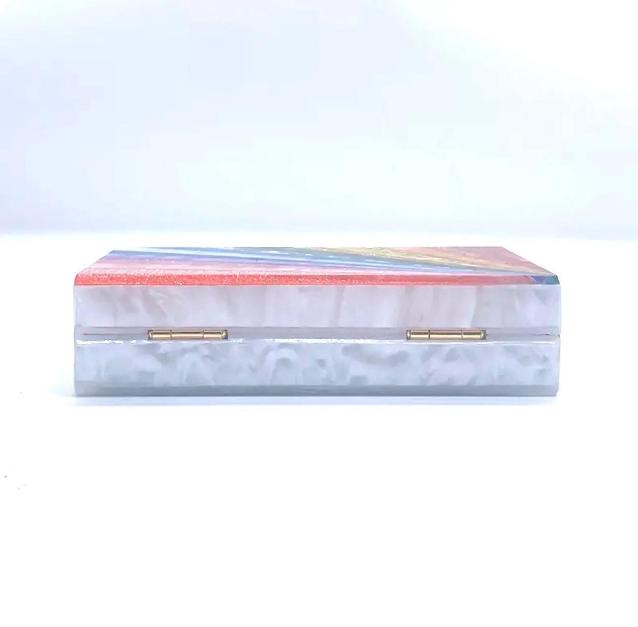 Rainbow Acrylic Clutch