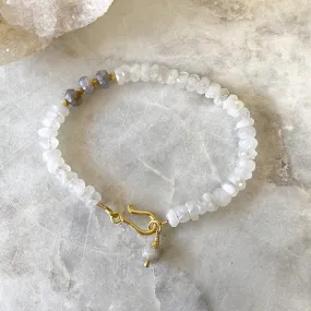 Rainbow Moonstone Bracelet