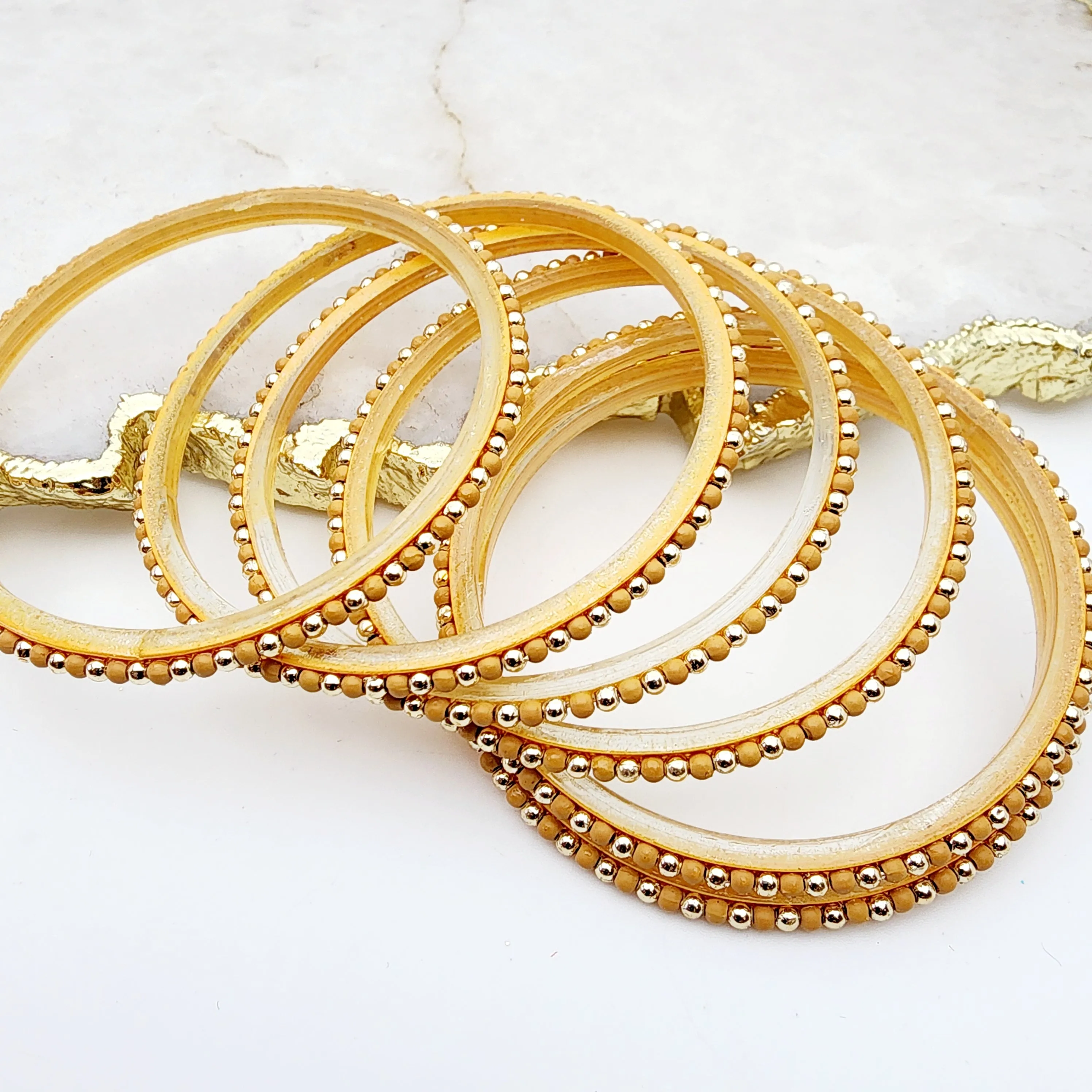 Regina - Glass Bangles