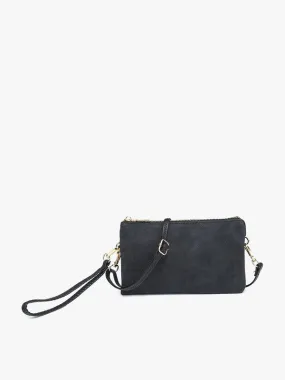 Riley Suede Crossbody