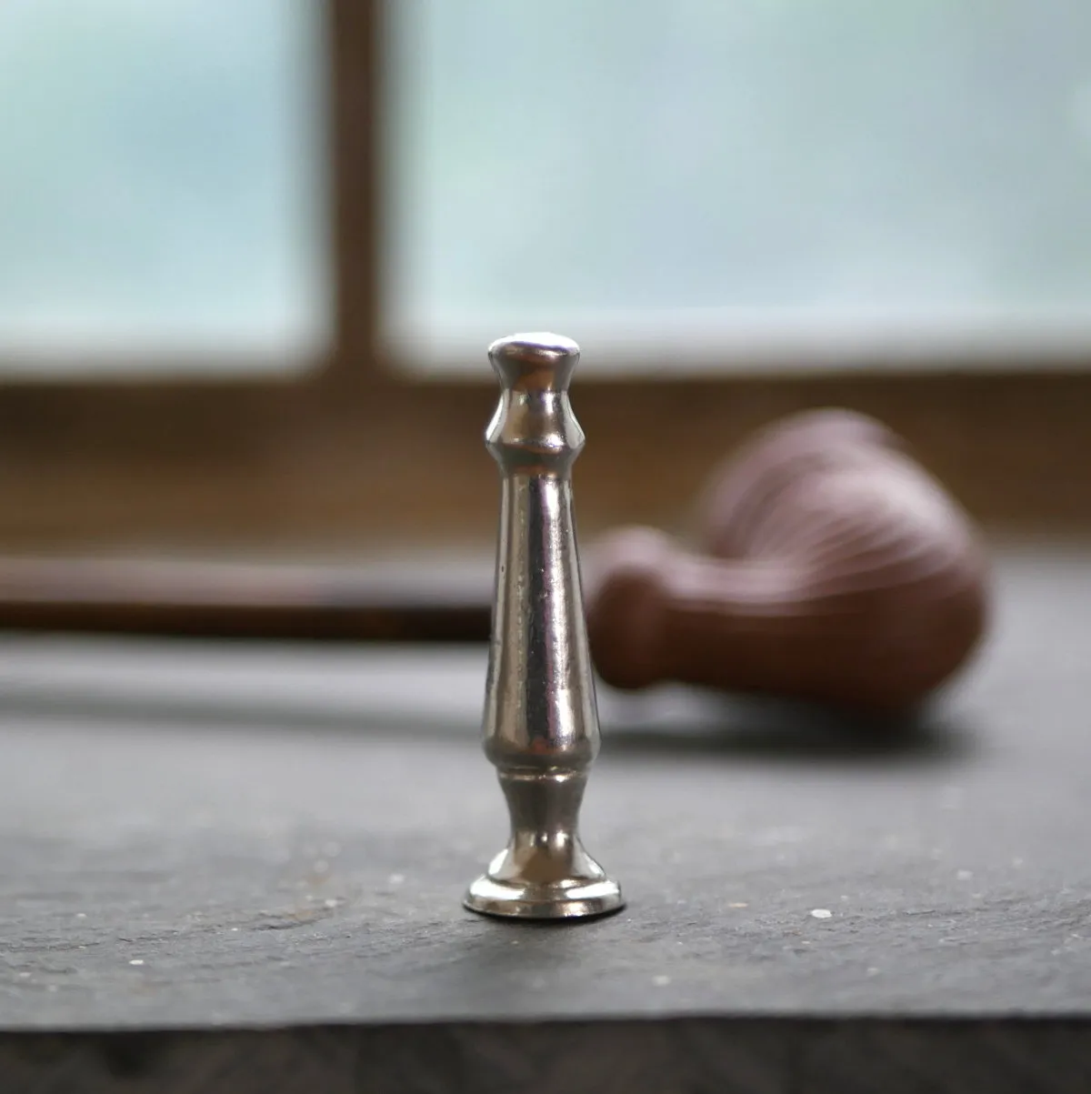 Simple Pewter Pipe Tamp