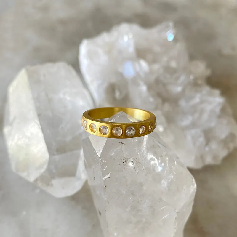 Stella Golden Moonstone Ring